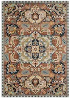 Cadence Multi 5 ft. x 7 ft. Medallion Area Rug