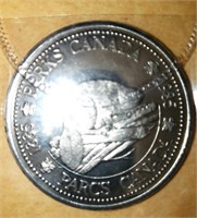 Park's Canada medal with Beaver 1985-1885
