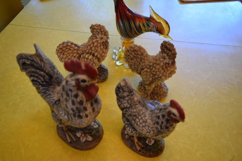 Chicken Figurines