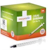 BrandZig Oral Syringe 1ml 100 pcs.