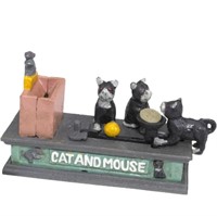 Design Toscano Cat and Mouse Authentic Foundry