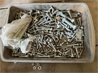 tray of bolts