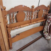 MAPLE DBL BED FRAME