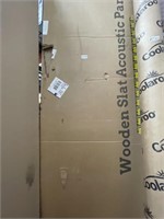 WOODEN SLAT ACOUSTIC PANELS RETAIL $230