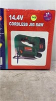 NEW 14.4 CORDLESS JIG SAW W/ CHARGER AND BLADES