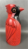 Enesco Cardinal Song Vase