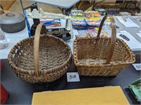 Pair of Primitive Baskets