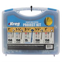 WF2186  Kreg SK03 Pocket-Hole Screw Kit in 5 Sizes