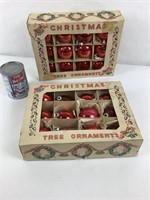 Boules de Noël vintages