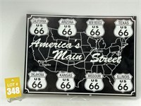 America's Main Street Route 66 Sign