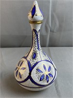 8'' Blue & White Genie Bottle