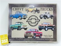 Chevy Trucks Sign