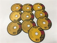 10 DeWalt 5"x.045"x7/8" Cutting Discs