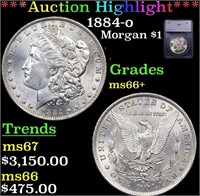 ***Auction Highlight*** 1884-o Morgan Dollar $1 Gr