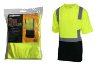 (12) Hi-Vis Short-Sleeve Safety Shirts