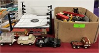 Group of vintage Tonka and other toys