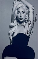 Autograph COA Lady Gaga Photo