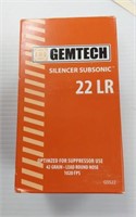 GEMTECH 22LR SILENCER SUBSONIC