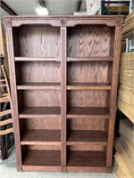 6' Oak Bookcase