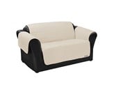 Sure Fit QuickCover for Leather Loveseat Protector