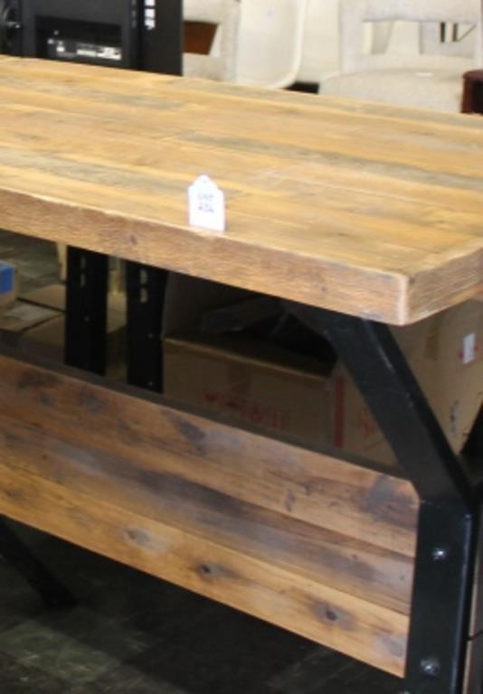 HEAVY DUTY WORK TABLE BUTCHER BLOCK