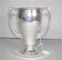 George VI sterling silver trophy cup