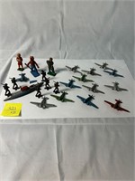 Assorted Vintage Military Kid's Toys and More