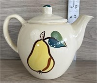 6 Cup Teapot w/ Pear on Back (RARE)