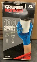 Grease Monkey 100 Disposable Gloves XL