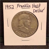 1952 Franklin Half Dollar