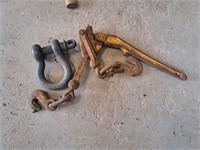 Clevis and chain binder