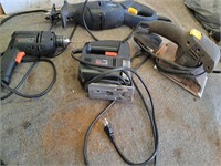 Recip & jig saws, drill & sander