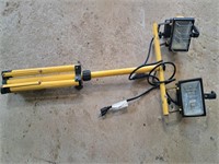 Halogen work light set