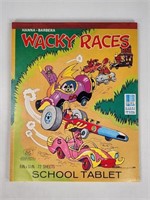 VINTAGE WACKY RACES SCHOOL TABLET UNUSED