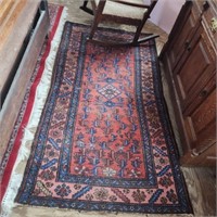 Antique Hamadan Hand Made Oriental Rug