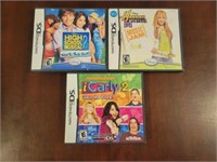 THREE NINTENDO DS VIDEO GAMES