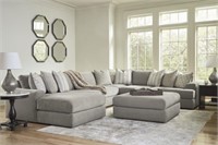 Ashley Avaliyah 6 Piece Sectional with Ottoman