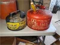 Small Vintage Gas Cans