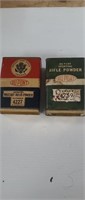 2- Vintage Gun Powder Cans.