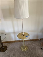 VINTAGE IVORY FLOOR LAMP