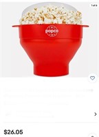 The Original Popco Silicone Microwave Popcorn