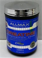 Allmax Essentials Creatine 1000g Supplement - NEW