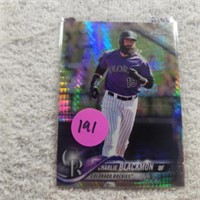 2018 Topps Chrome Prizm Refractor Charlie Blackmon