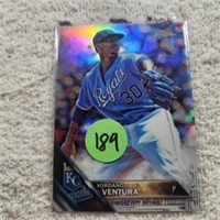 2016 Topps Chrome Refractor Yordano Ventura