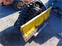 Skid Of Side Walk Tractor Components
