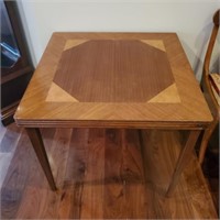 Wood Folding Card Table