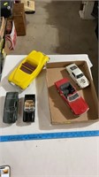 Various model cars