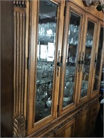 China Cabinet 86 inches tall x 60 inches wide