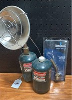 Coleman Propane Heater and Spare Bottle