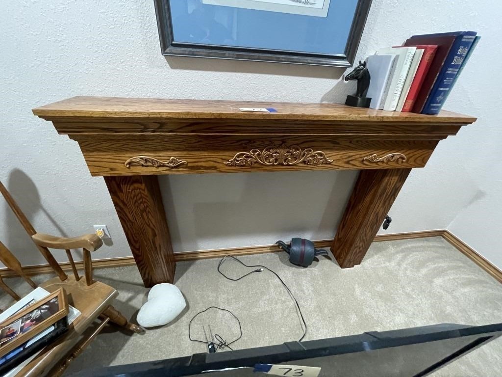 Amish Crafted Oak Mantle